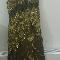 لباس مجلسی پولک دوزی ساز سه