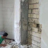 گچکار گچکاری ابزار  تی وی وال لکه گیری تخریب