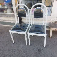 دو عدد صندلی انتظار فلزی بسیار مستحکم