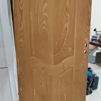 درب چوبی اتاق و سالن