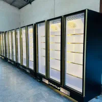 تولیدی یخچال ویترینی ایستاده مغازه