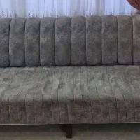 مبل ۷ نفره پایه استیل با جلو میزی|مبلمان خانگی و میز عسلی|یزد, |دیوار