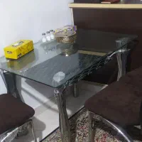 مبل سلطنتی ۷نفره و میز نهار خوری ۴نفره  کارکرده|مبلمان خانگی و میز عسلی|پاکدشت, پاکدشت (مامازند)|دیوار