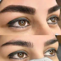 میکروبلیدینگ فیبروز ابرو مژه ناخن تخفیف رنگ