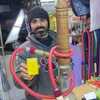 قلیان چوبی درجه یک تخفیفی