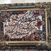 تابلو فرش چوبی و ان یکاد کاملا نو