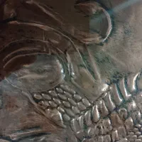 قاب مسی .|مجسمه، تندیس، ماکت|یزد, |دیوار