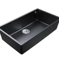 سینک‌ مشکی و روشویی کابینتی