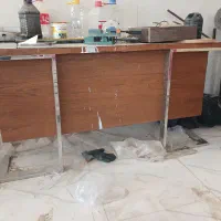 فروش میز مدیریت روکش راش و کانتر