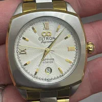 ساعت سیترون ژاپن ضد اب روکش طلا سیکو اورینت سیتیزن