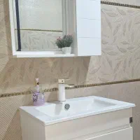 آینه،شیر،روشوئی و کابینت