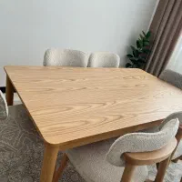 غذاخوری۶نفره|میز و صندلی غذاخوری|فین, |دیوار