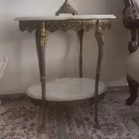 میز برنز به همراه کشکول