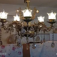 یک عدد لوستر به همراه لوازمات|لوستر و چراغ آویز|مشهد, امیر|دیوار