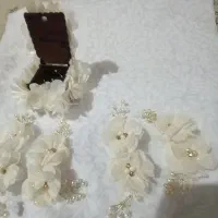 چادرعروس به همراه جای حلقه