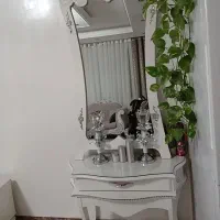 آینه شمعدان ومیزچوبی