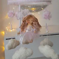 آویز دخترانه تخت