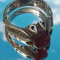 انگشتر نقره مردانه عقیق خراسان