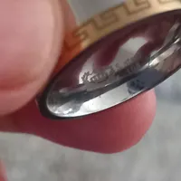 حلقه استیل دورنگ ورساچه به فروش میرسد