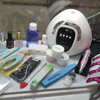 پک وسایل کاشت ناخن