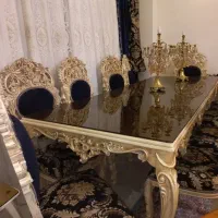 میز ناهار خوری ۸نفره در حد نو