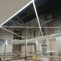 سقف کشسان لابل سقف استخر  باغ تایل پنل  سقف کاذب