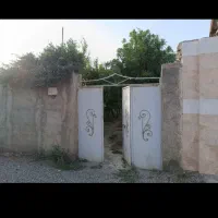 درب در اهنی حیاط و باغی