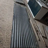 مقداری پلیت ورق لوله برا سایبان کپر|مصالح و تجهیزات ساختمان|بهبهان, |دیوار