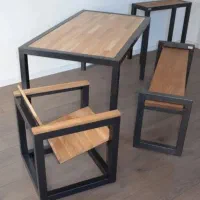 میز و صندلی ناهار خوری صندلی اپن دکوراسیون مغازه