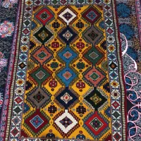 قالیچه زر و نیم|فرش|بروجن, |دیوار