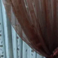 پرده پذیرایی و اتاق خواب