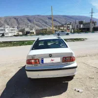 سمند استثنایی مدل۹۶رنگ سفید دوگانه فابریک کارخانه|خودرو سواری و وانت|فیروزآباد (فارس), |دیوار