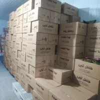 راننده برای پخش پروتیین و مواد غذایی