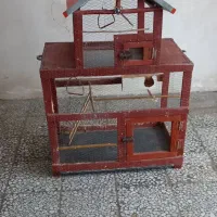 قفس چوبی پرنده