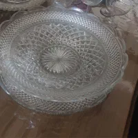 دیس و کاسه کریستال میوه خوری