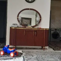 آینه کنسول و میز تی وی و جا کفشی ست