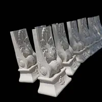 کلیه تزیینات رومی مدرن سرستون گلبرگدار ستون|مصالح و تجهیزات ساختمان|رامسر, |دیوار