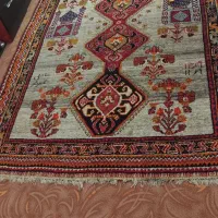 فرش دستباف قشقایی پشم دست ریس