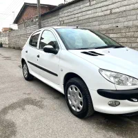 پژو 206سفید|خودرو سواری و وانت|قائم‌شهر, |دیوار