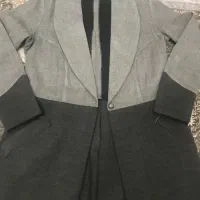 پالتو دو رنگ فوتر مزون دوز شیک