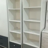 کتابخانه ایستاده ملامینه پویا با ضمانت عرض ۵۰|جاکفشی، کمد، دراور|الوند, |دیوار