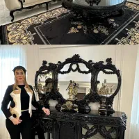 مبل سلطنتی کینگ سایز خرچنگی خاص روشا +اقساط|مبلمان خانگی و میز عسلی|تهران, یافت‌آباد|دیوار