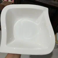دو عدد ظرف سرامیکی نو شکلات خوری آجیل خوری غیره