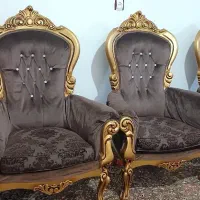 مبل سلطنتی ۹ نفره|مبلمان خانگی و میز عسلی|چناران, |دیوار