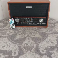 رادیو سالم و تمیز فلش خور‌ با ریموت کنترل