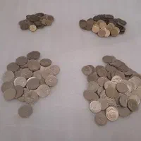 ۲۸۸ سکه ایرانی و ۶۰ سکه مختلف خارجی
