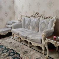 ست مبل هفت نفر دسته دوم|مبلمان خانگی و میز عسلی|تهران, امام خمینی|دیوار