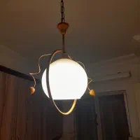 لوستر برنجی پذیرایی و آشپزخانه|لوستر و چراغ آویز|رشت, سعدی (تختی)|دیوار