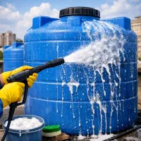 شستشو و جرمگیری داخل تانکر و مخازن