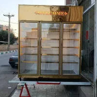 یخچال ویترینی 3درب یک سمت نما طلایی|فروشگاه و مغازه|اهواز, فرهنگ شهر|دیوار